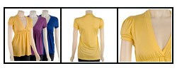 Pathway Short-sleeve Tunic with Empire Waist