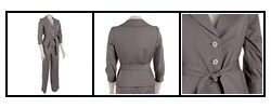 Isabel & Nina Women's Tie Belt Pant Suit