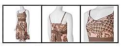 Cassee's Spaghetti Strap Floral Print Dress
