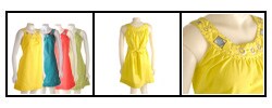 Pretty Pink Women's Sleeveless Grommet Ring Dress