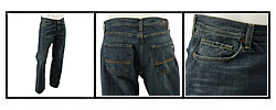 Ben Sherman Men's Marlon Slub Indigo Jeans