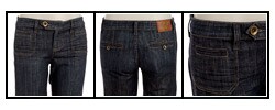 Level 99 Women's Heather Wide Leg Jean