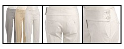 Robert Rodriguez Women's Side Tab Flare Pants