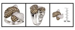 Encore by Le Vian 14k Gold Chocolate Diamond Ring (H-I, SI2-SI3)