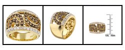 Encore by Le Vian 14k Gold Chocolate Diamond Ring (H-I, SI2-SI3)
