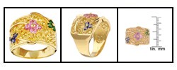 Encore by Le Vian 14k Gold Yellow Sapphire Ring