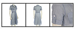 CC Couture Women's Shirt Dress