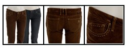 J and Company Women's Corduroy Bootcut Pants