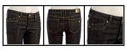 J and Company Women's 5-pocket Bootcut Jeans