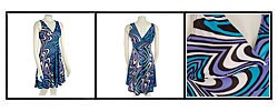Nice Wear Women's Printed Flare Dress
