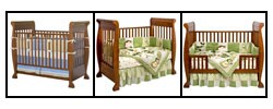 Stasia Walnut Convertible Crib