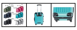 Heys Sidewinder 3-piece Polycarbonate Luggage Set