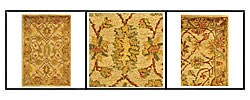 Hand-spun Antique Wool Kashan Ivory/ Beige Rug (2' x 3')