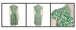 Tahari ASL Women's Belted Faux Wrap Dress