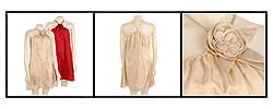 Aidan Mattox Silk Halter Rose Dress