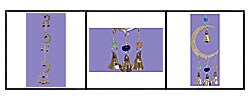 Handcrafted Three Moon Wind Chime (India)
