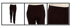 French Dressing Stitch Detailed Straight Leg Pant