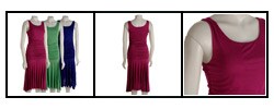 Lily Women's Sleeveless Shirred Waist Maxi Dress
