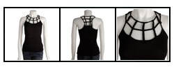 Miss Sixty Women's Black Floy Top