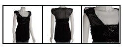 Miss Sixty Women's Black Sleeveless Poppy Shirt