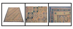Afghan Soumak Hand-knotted Paneled Rug (8'5 x 11'6)