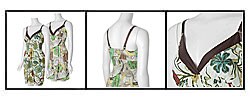 Seven Gate Spaghetti Strap Smocked Floral Dress