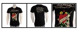 Ed Hardy Men's 'Lucky Skull' T-shirt