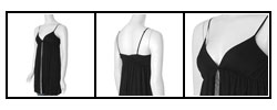 Honey Punch V-Neck Empire Waist Dress