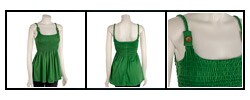 Rantees Women's Smocked Tunic