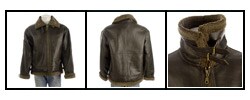 Accents Collection Men's Shearling Coat
