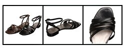 Circa Joan & David Women's Ankle Strap Flat Sandals