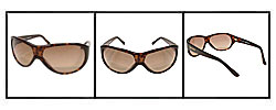 Juicy Couture Women's 'Ingenue' Tortoise Frame Sunglasses