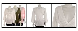 C&C California Women's V-neck Babydoll Shirt