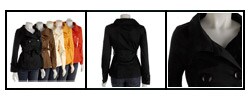Last Kiss Women's Belted Twill Jacket