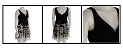 Essentials by A.B.S Silk Georgette Frock Dress