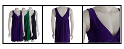 Essentials by A.B.S Women's Twisted Empire Dress