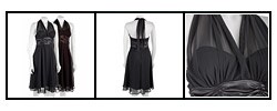 Connected Apparel Women's Sleeveless Halter Dress