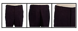 Palm Beach Men's Navy Twill Dress Pants