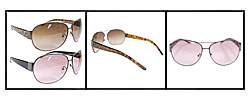 Journee Collection Women's Aviator Sunglasses