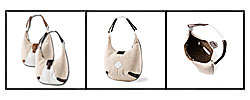Stone Mountian Morgan Linen Hobo Bag
