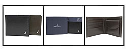 Nautica Men's Genuine Leather Billfold Wallet