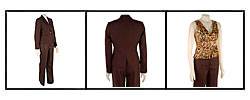 Nine West Women's 3-piece Striped Pantsuit