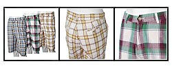 Endurance Men's Plaid Bermuda Shorts