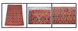 Afghan Khal Mohammadi Red Wool Rug (2'5 x 4')