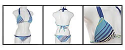 Salinas Grumari Blue Twist Bikini