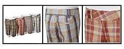Laguna Sport Junior's Plaid Bermuda Shorts