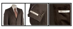 Kenneth Cole Creme Label Men's Grey Wool Suit