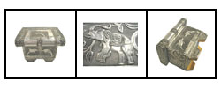 Dolphin and Elephant Embossed Jewelry Box (India)