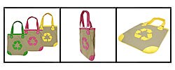 Adi Ebisu Zipper Top Canvas Shopping Tote