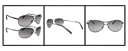 Kenneth Cole KC2035 Aviator Sunglasses
